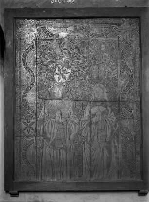 Grabplatte des Tidemann Berck, gest. 1521