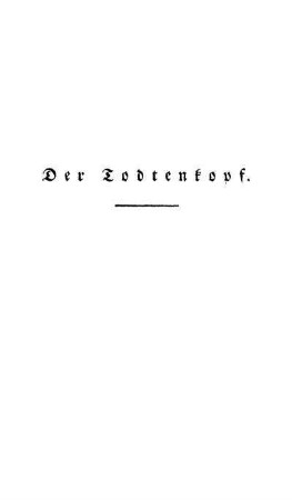 Der Todtenkopf