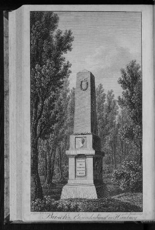 Büsch's Ehrendenkmal in Hamburg.
