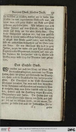 [Sechstes bis Zehendes Buch]