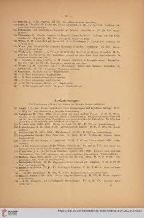 Handzeichnungen (Nr. 747-774)