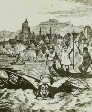 Spottbild, Zeichnung