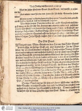 Der Erste Punct