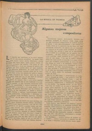 La música en Francia : Algunas mujeres compositoras