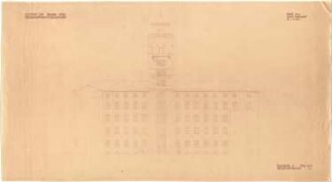 Billing, Hermann; Karlsruhe, (Baden-Württemberg) Ettlinger Tor; Ettlinger Tor, Bebauung Reichspostdirektion - Ansicht