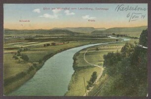 Postkarte, Motiv aus Eschwege, von Constantin Fehrenbach an Wilhelm Rosset