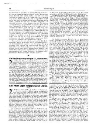 Ein Aushungerungskrieg im 17. Jahrhundert