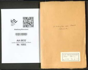 Bittschriften der Stadt Ahrweiler