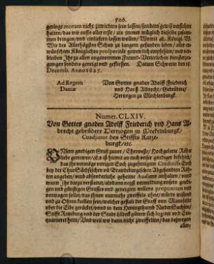 500-527, Num. CLXIV. - CLXVIII.