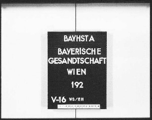 Abschriften österreichischer Aktenstücke