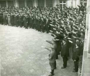 1. Mai-Feier Frankfurt am Main, Deutschland, 1933-1935