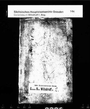 Gerichtshandelsbuch von Birkenhain mit Röhrsdorf, Bd. 2
