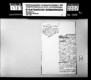 Sonderbuch: Belohnung des Stiftungspflegers und des Verwaltungsaktuars