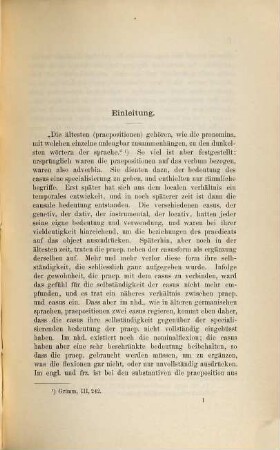 Über den Gebrauch der Praepositionen in der altschottischen Poesie