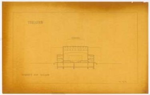 Theater: Querschnitt M 1:200