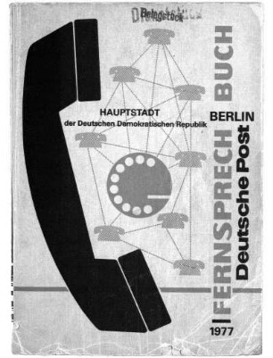 1977: Fernsprechbuch für die Hauptstadt der Deutschen Demokratischen Republik : Berlin