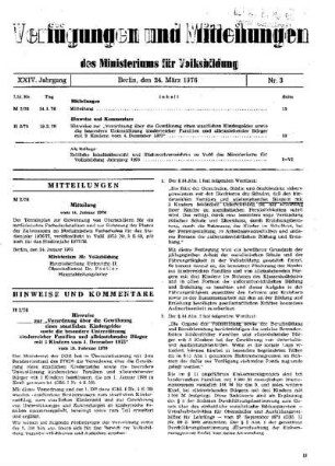 Mitteilung : 2/76 vom 14. Januar 1976 ; [Mitteilungen]