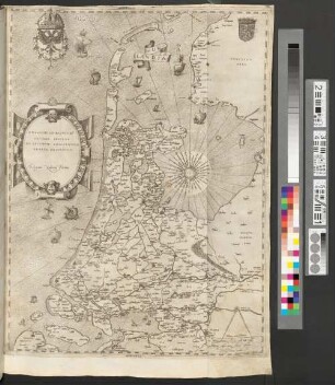 Hollandiae Batauorum Veteris Insulae Et Locorum Adiacentium Exacta Descriptio