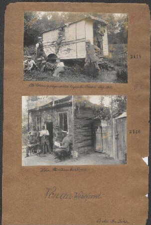 Als Wohnhaus eingerichteter Wagen bei Pinon