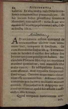 Accidentia