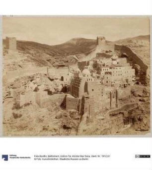 Bethlehem, Kidron-Tal, Kloster Mar Saba