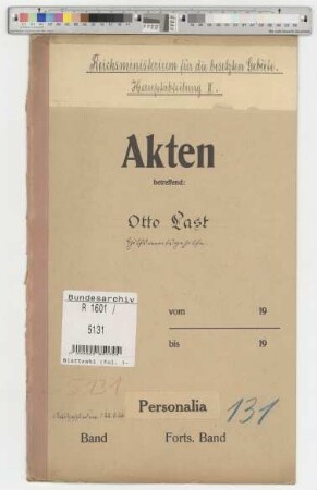 Last, Otto, geb. 17.2.1900, Hilfsamtsgehilfe