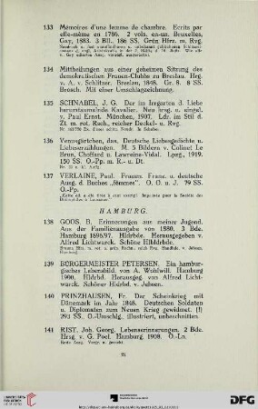 Hamburg (Nr. 138-141)