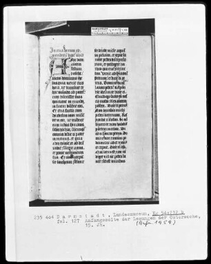Evangeliar, angeblich aus Sankt Gereon in Köln — Initiale A, Folio 127recto