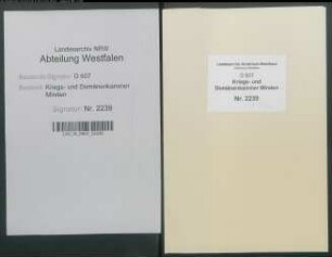 Dienstaufhebung und Erbverpachtung der Vorwerksländereien und -wiesen sowie der Amts-Schäferei im Amte Rahden - Band 3