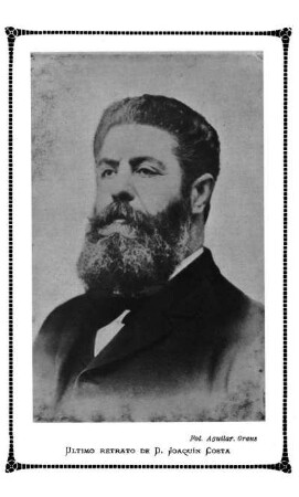 Ultimo Retrato De D. Joaquin Costa