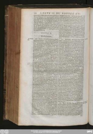 Sectio X. De Dei bonitate.