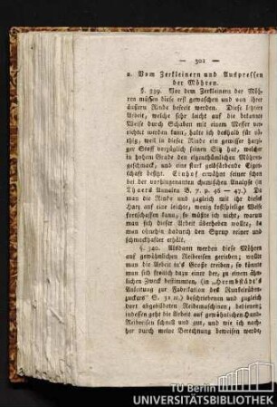 2. Vom Zerkleienrn und Auspressen der Möhren.