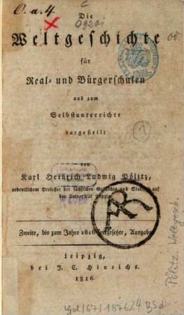 Die Weltgeschichte