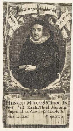 Bildnis des Heinricus MüllerBildnis Heinrich Müller (III)
