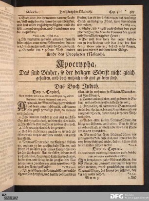 Das Buch Judith.