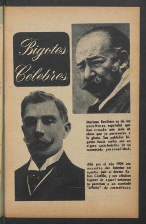 Bigotes célebres - [Ilustración]