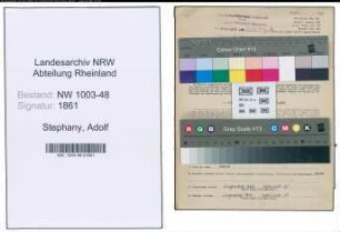 Entnazifizierung Adolf Stephany , geb. 17.03.1906 (Studienrat)