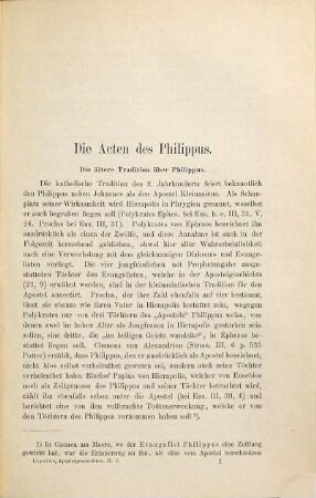 Die apokryphen Apostelgeschichten und Apostellegenden : ein Beitrag zur altchristlichen Literaturgeschichte, 2,2