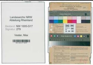 Entnazifizierung Max Vester , geb. 12.04.1899 (Kaufmann)