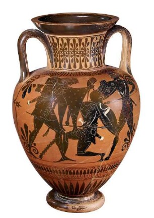 Halsamphora (Kampf zwischen Herakles und Kyknos)