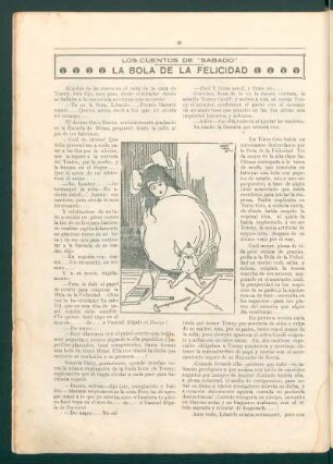 La bola de la felicidad : Los cuentos de "Sábado"