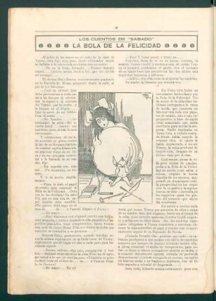 La bola de la felicidad : Los cuentos de "Sábado"