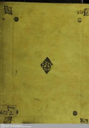 Christologias Mosaicae, Qua Verba, dicta, & typi, quibus Jesus Christus, Filius Dei, in Pentateucho Mosis proponitur, exegetice, elenctice & practice, pio studio expenduntur, Dissertationum Pentas, Ex primis Geneseos capitibus, quibus antediluviana historia describitur, In illustri Academia Salana, ad publicas ... proposita, Anno 1640.