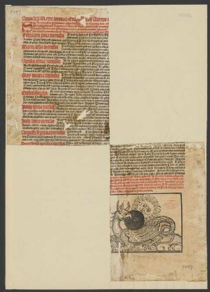 Almanach auf das Jahr 1497