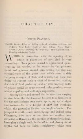 Chapter XIV. Coffee planting
