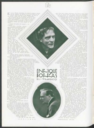 Enrique Borrás - el trágico