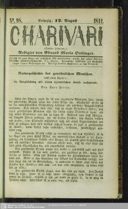 3.1844=98: Charivari