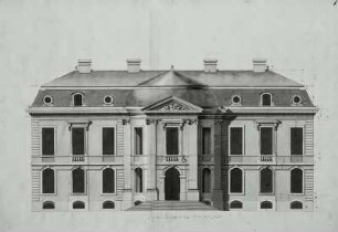 Plans et Elevations des quelques Maisons particuliers