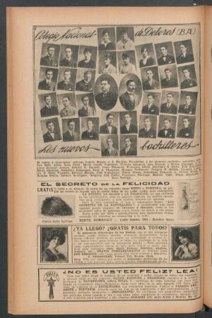 Colegio Nacional de Dolores (B. A.) : Los nuevos bachilleres