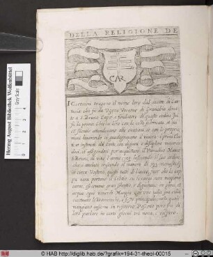 DELLA RELIGIONE DE [CERTOSINI].